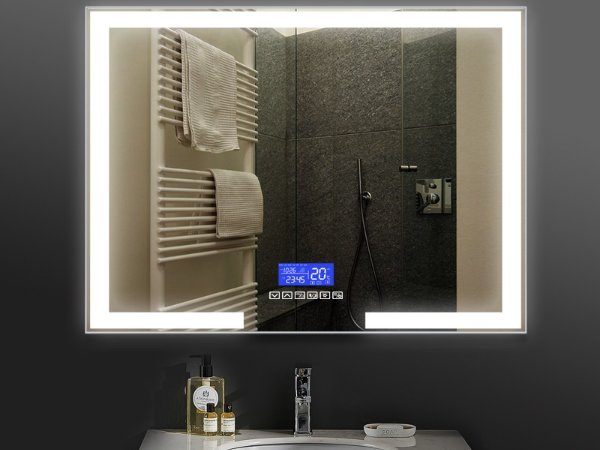 DP314A led wall bathroom mirror with bluetooth Speaker