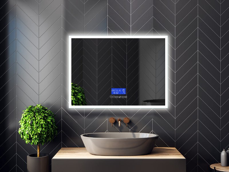 Elevating Bathroom Spaces: DAPAI Mirror's Exquisite Bathroom Mirror Projects
