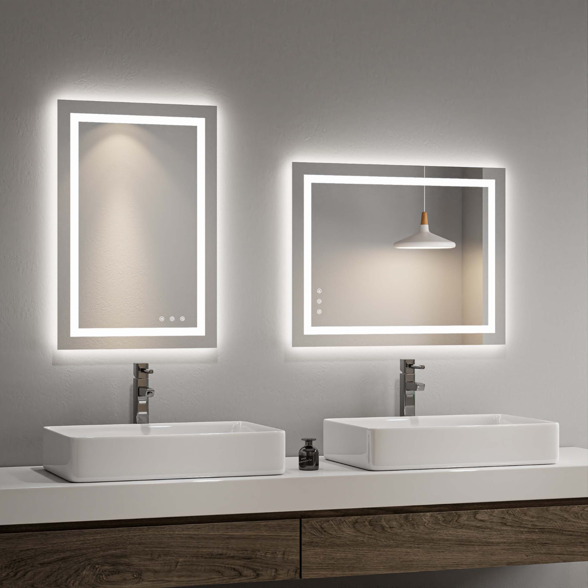 DP388 Frameless LED Bathroom Mirror | Dapai Mirror - Transforming Luxury at a Polish Resort