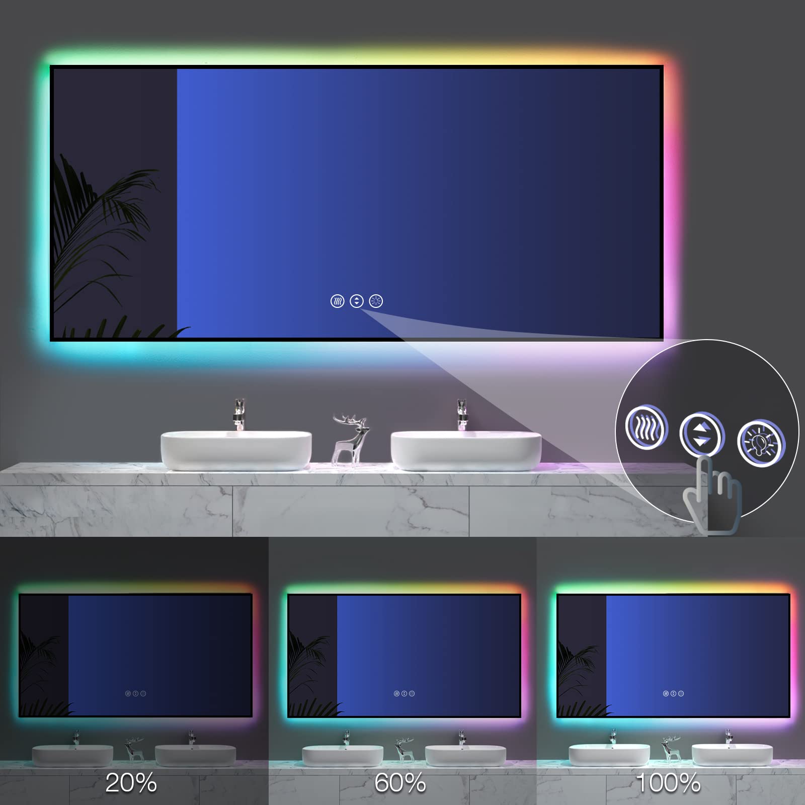 DAPAI Mirror Bathroom Mirror Project DAPAI Mirror Bathroom Mirror Project