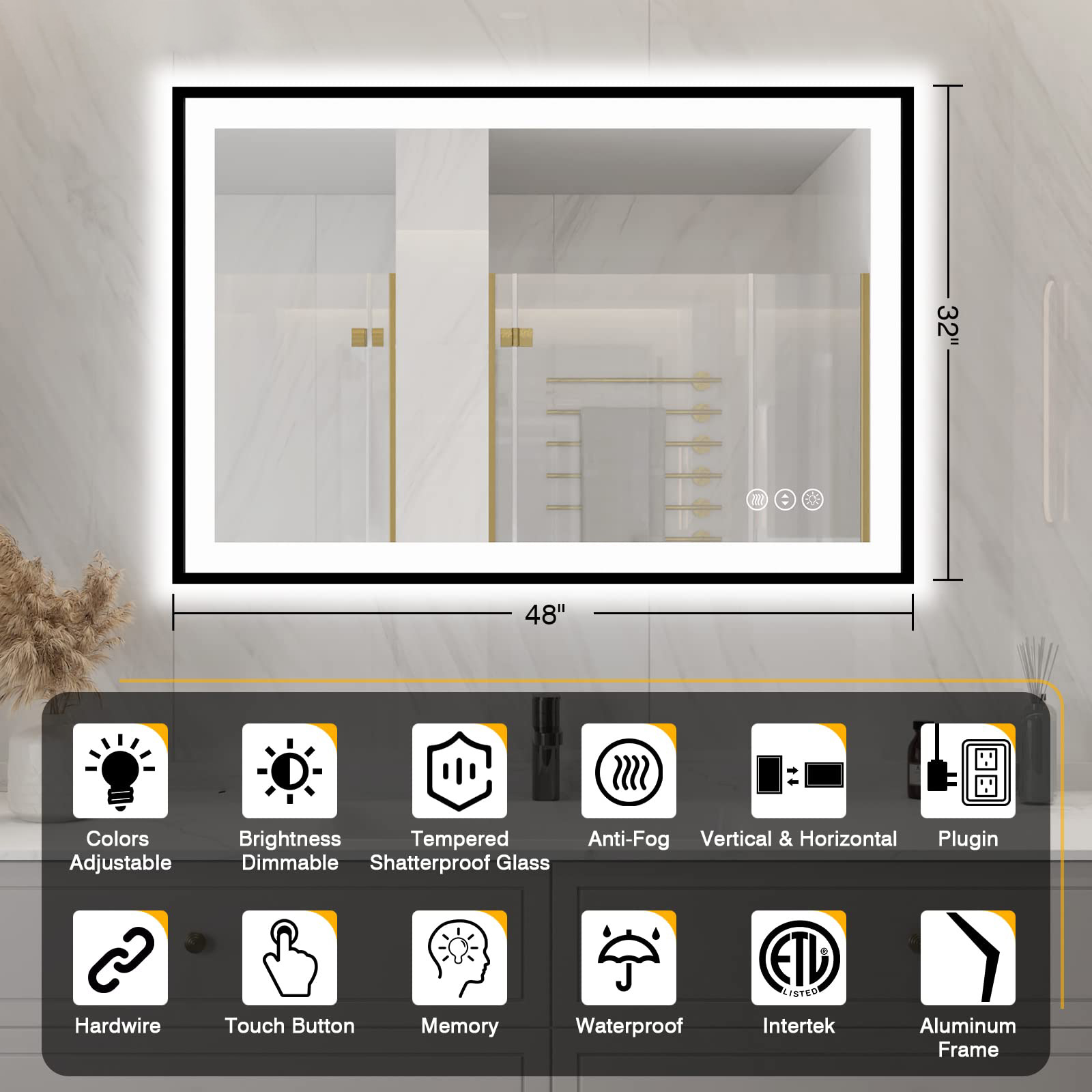 DAPAI Mirror Bathroom Mirror Project  DAPAI Mirror Bathroom Mirror Project