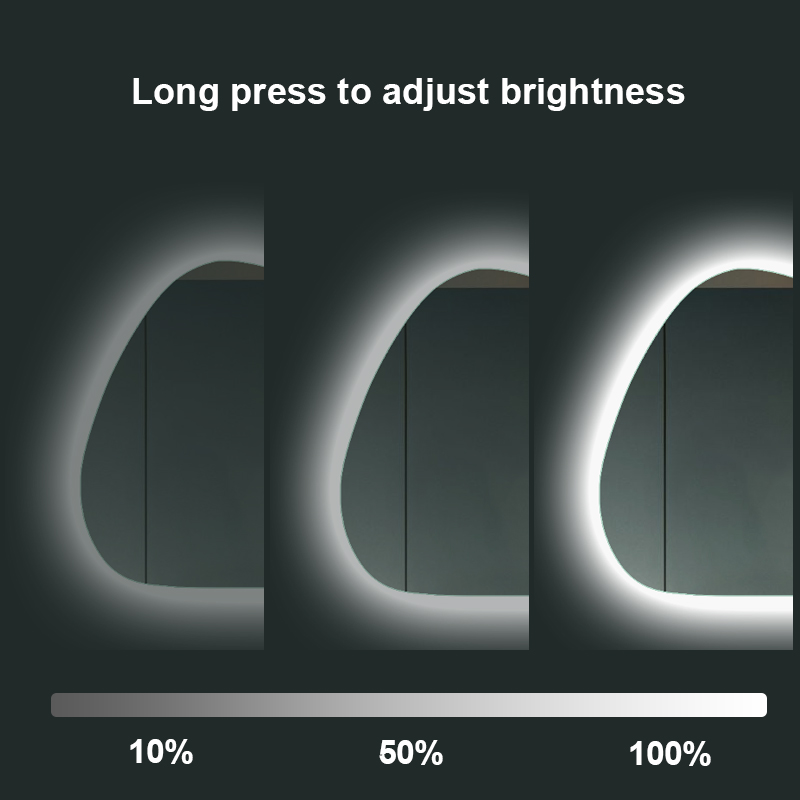 LED Irregular Bathroom Mirrors LED Irregular Bathroom Mirrors
