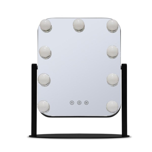 DP331A-9 Black Led Makeup Hollywood Vanity Mirror