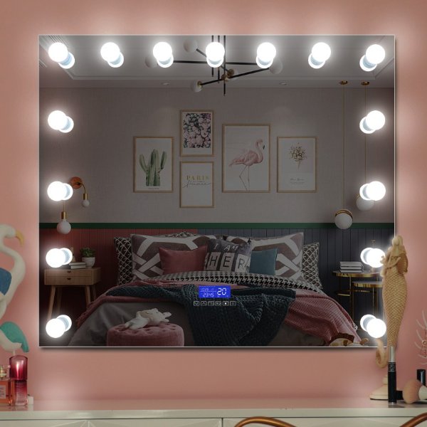 DP328-15 Wall-mounted Bluetooth Hollywood Led Vanity Mirror