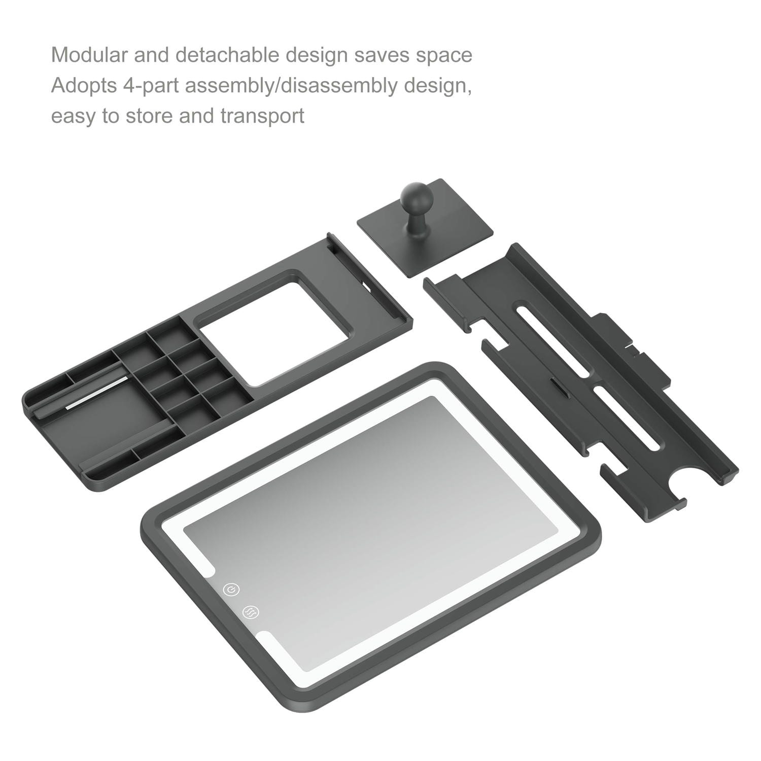 Fogless Shower Mirror For Shaving
