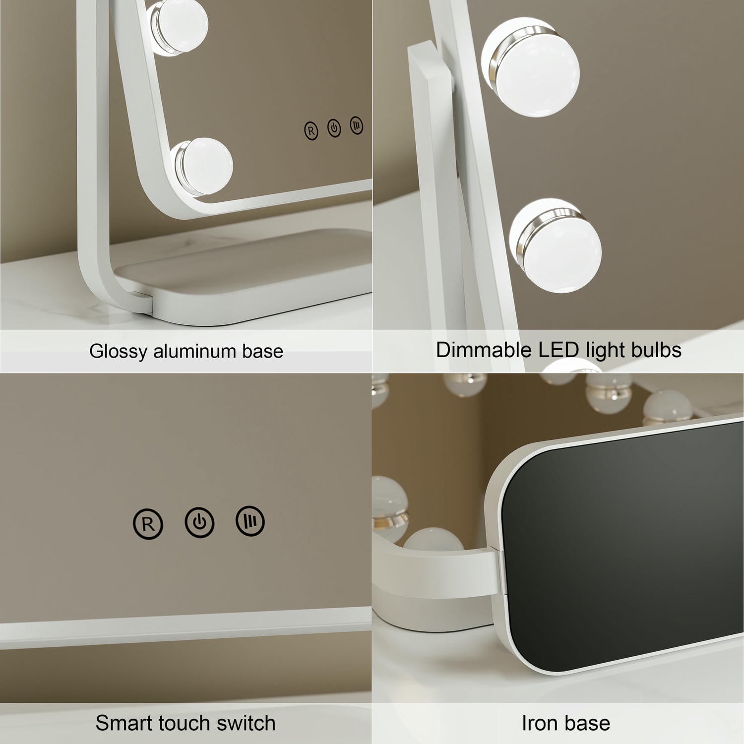 Hollywood Vanity Mirror With Lights