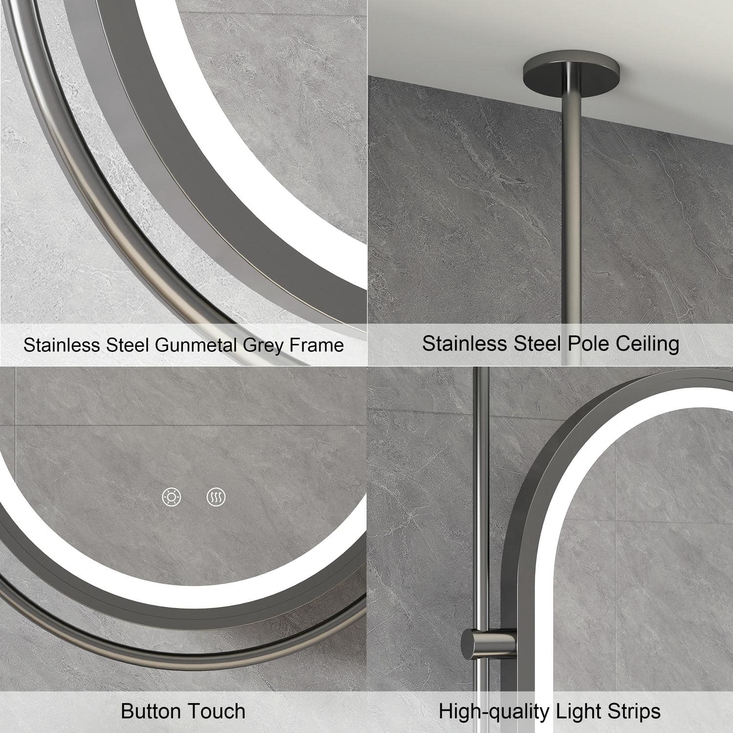 Oval Bathroom Mirror