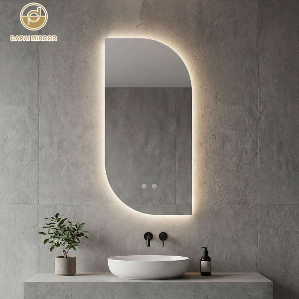 Irregular LED Bathroom Mirror