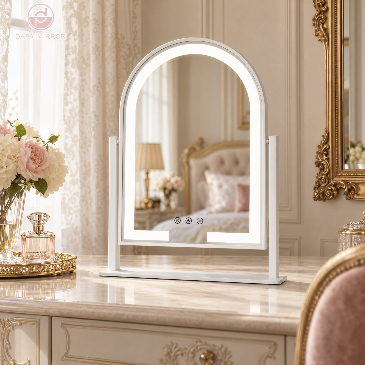 Arched LED Vanity Mirror