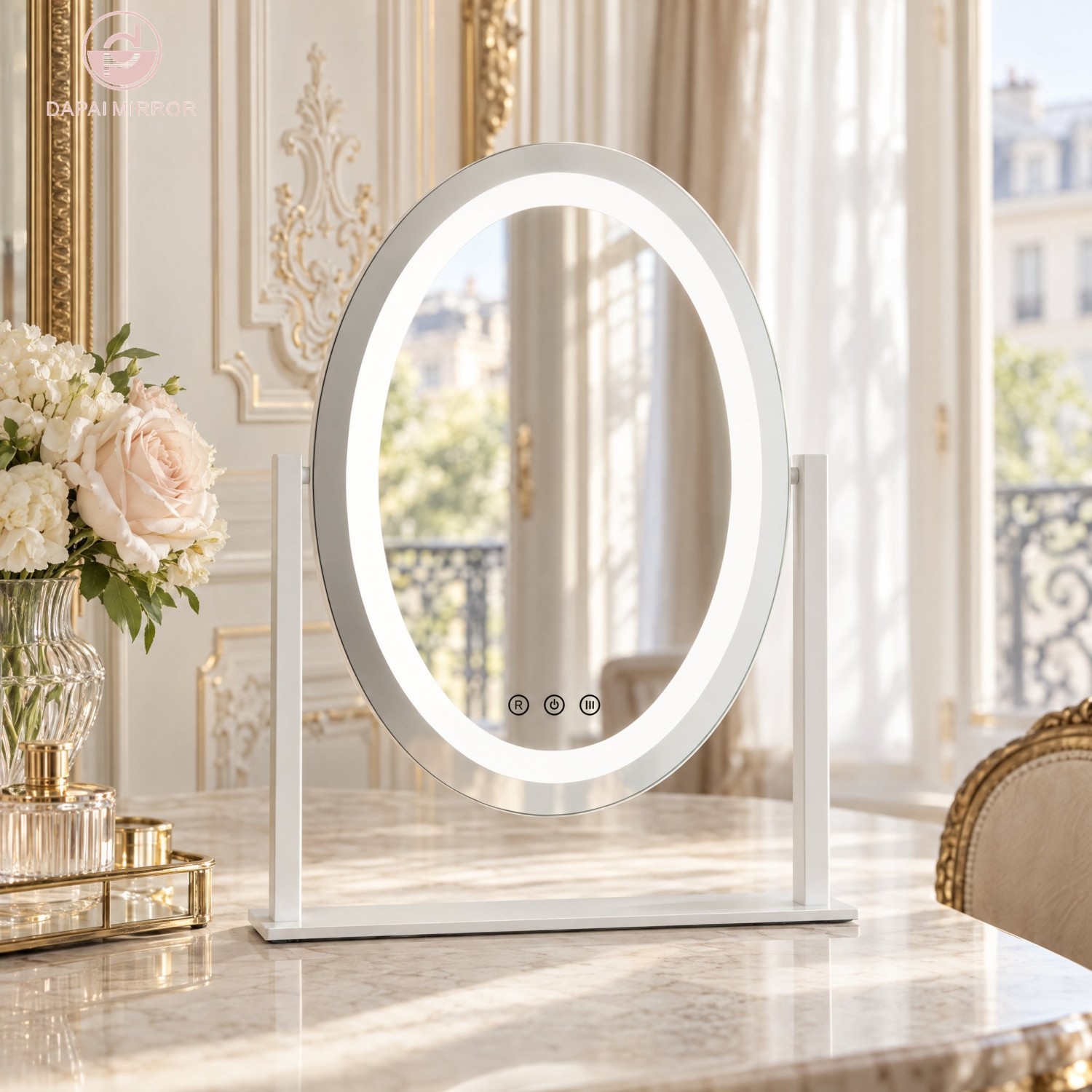 Oval LED Vanity Mirror