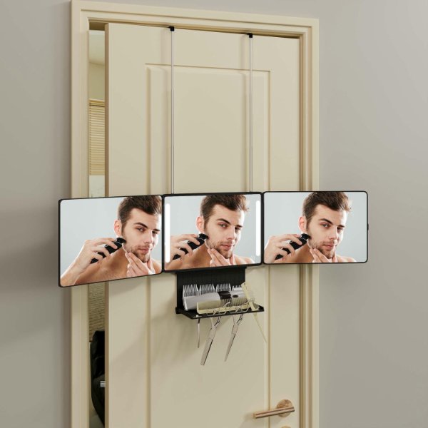 Led Self Hair Cutting Mirror