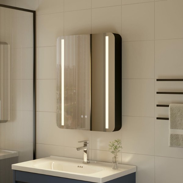 LED Bathroom Mirror Cabinet