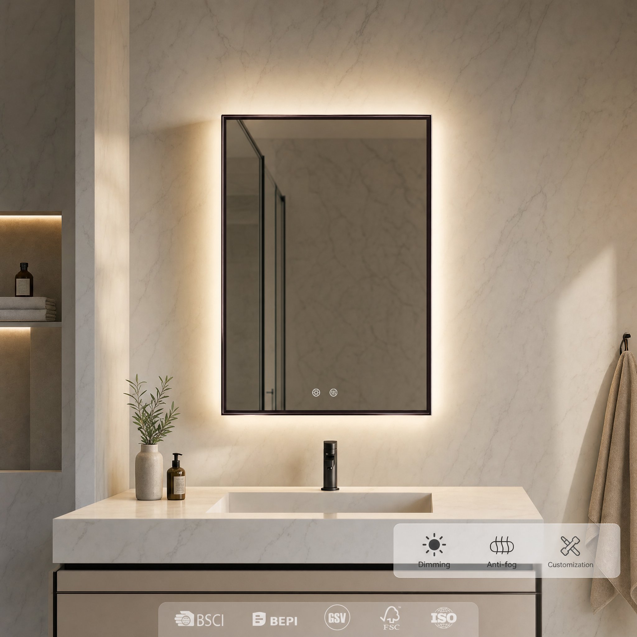 Led Bathroom Mirror