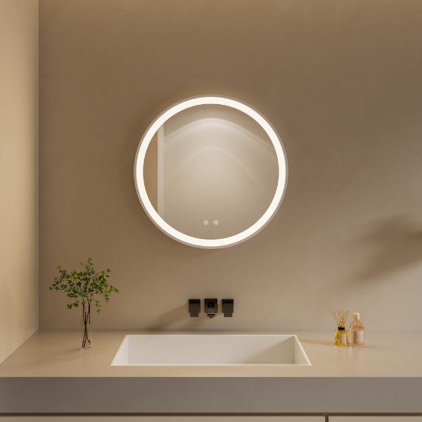 Round LED Bathroom Mirror