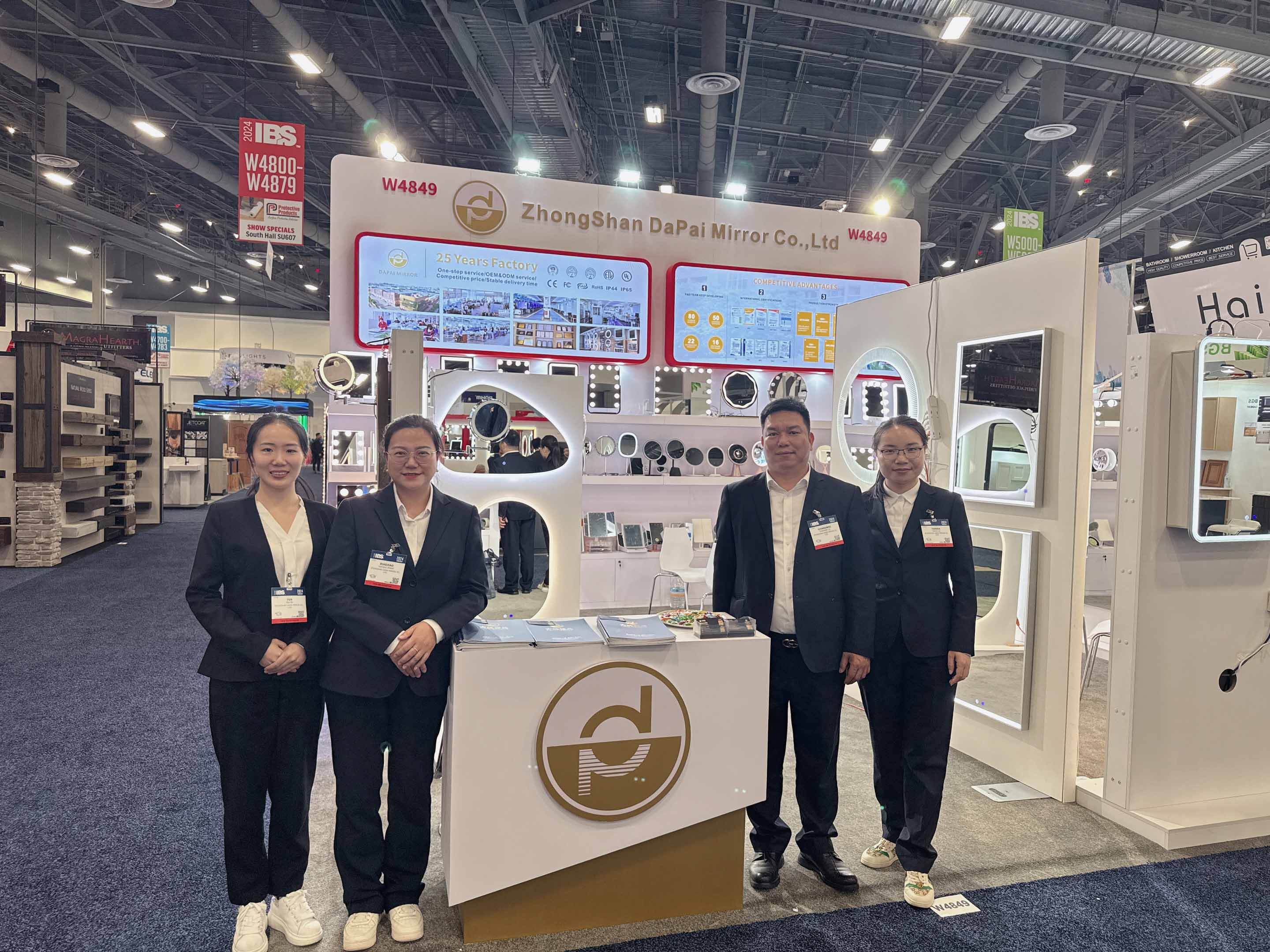 DAPAI Mirror 2024 USA International Builders' Show DAPAI Mirror 2024 USA International Builders' Show