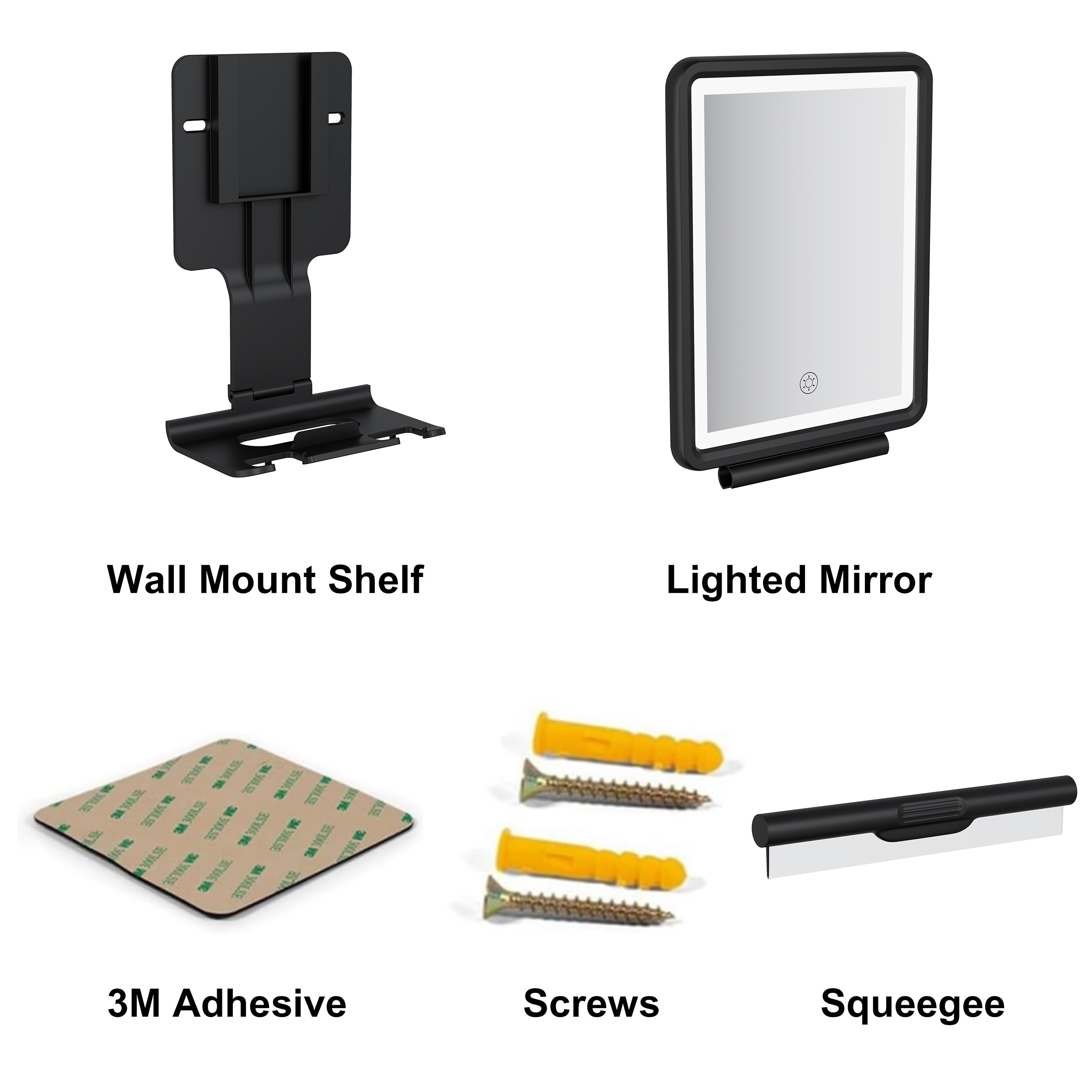 Anti Fog Fogless Shower Mirror