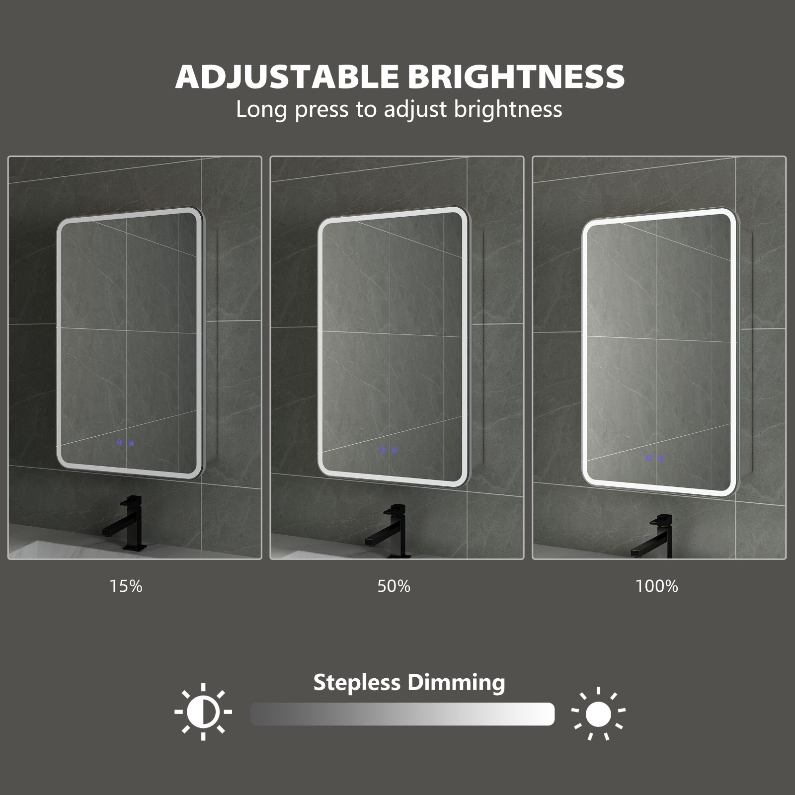 1714622446128822.jpg DP6A7-1 Smart LED Bathroom Medicine Mirror Cabinet with Touch Control