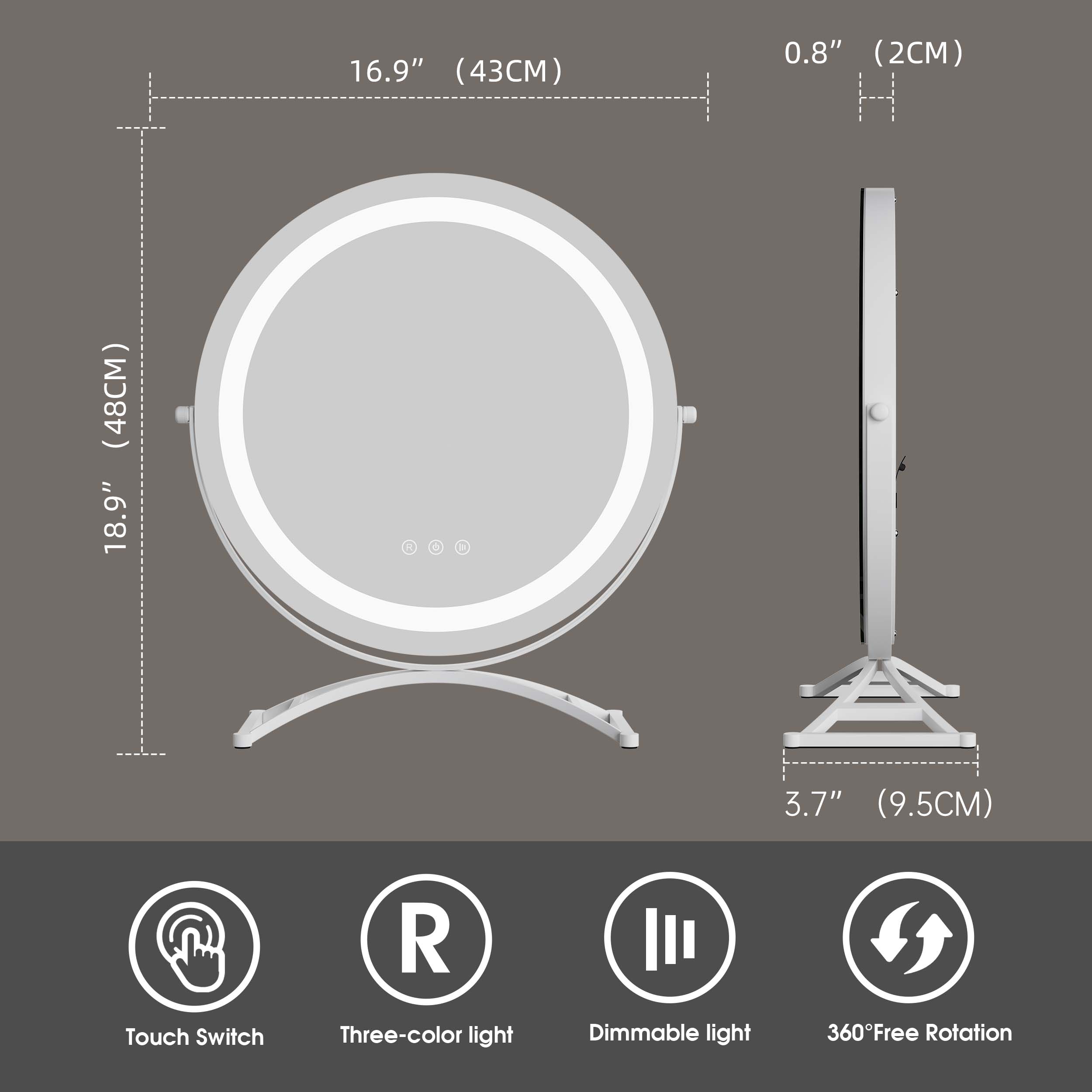 vanity mirror manufacturers