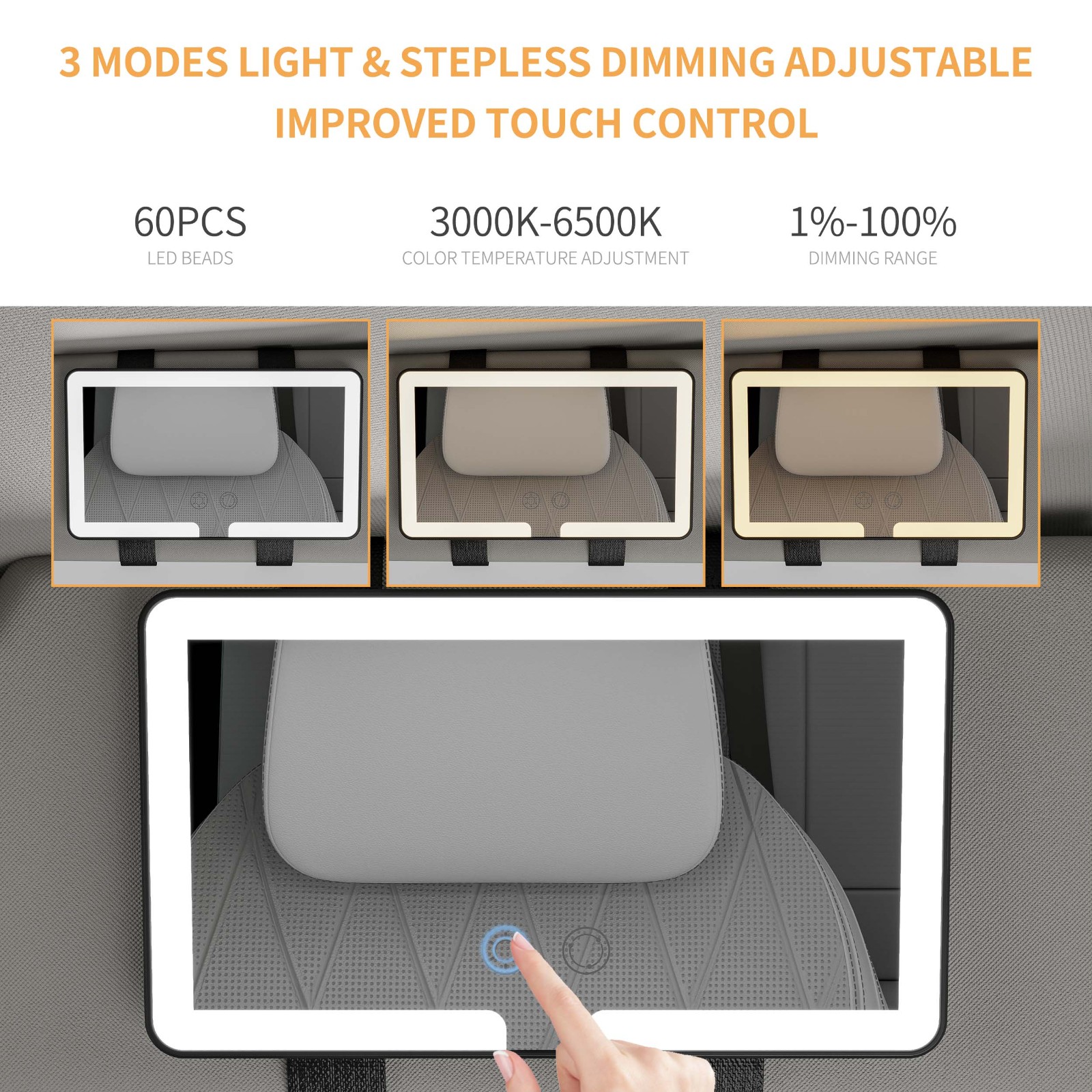 1721703045726757.jpg Car Sun Visor Mirror With Led Lights