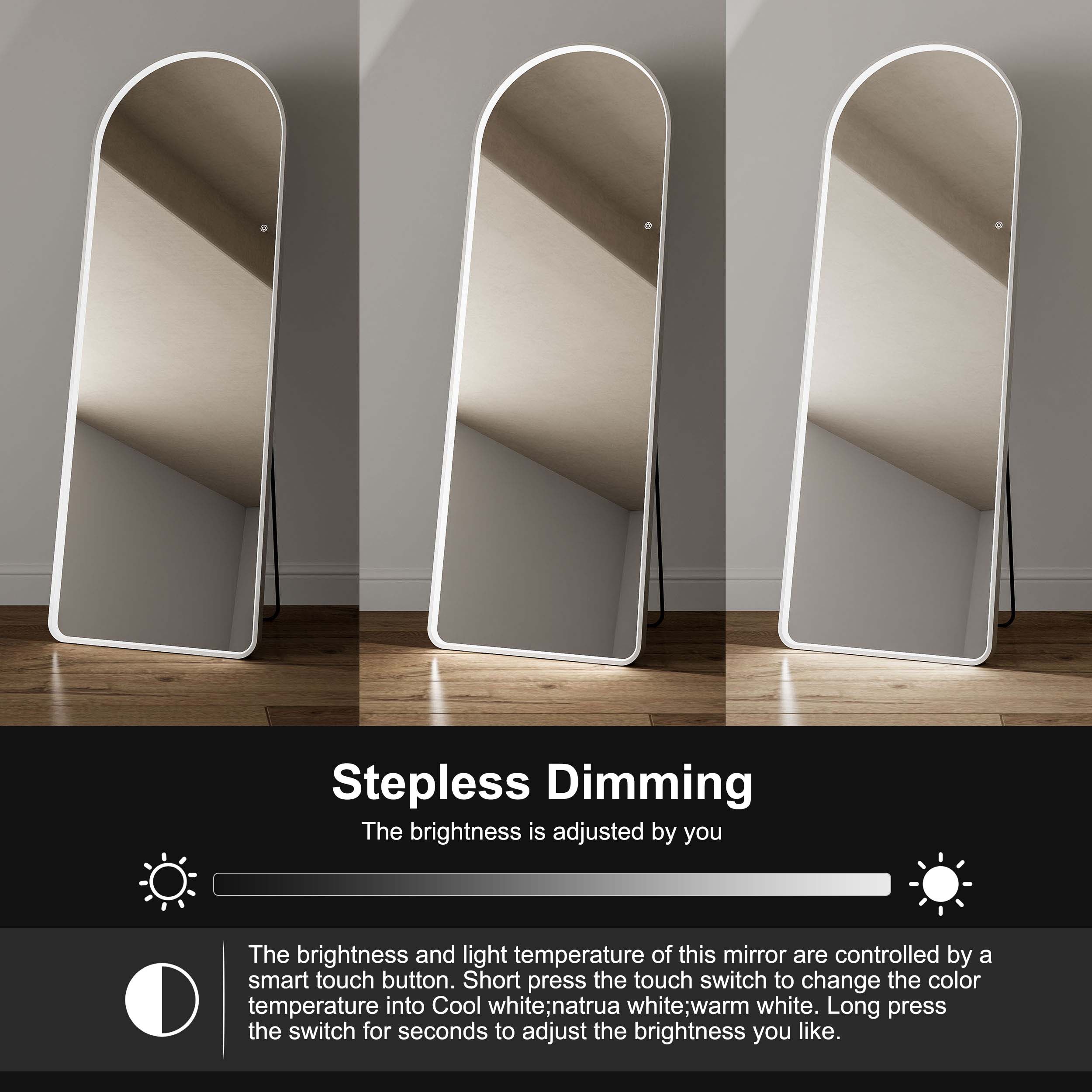 Dressing Mirror With Light