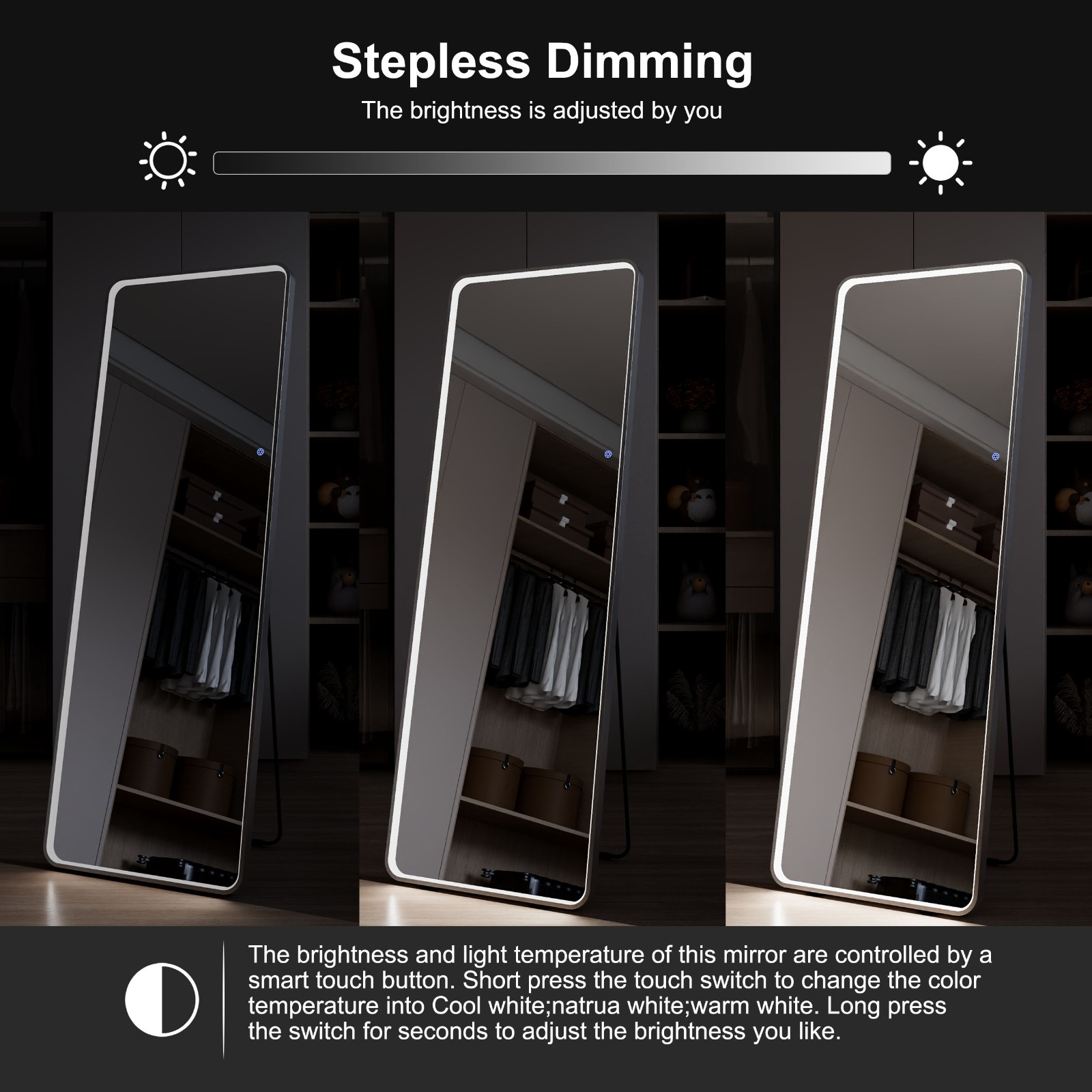 Salon Mirror With Led Lights