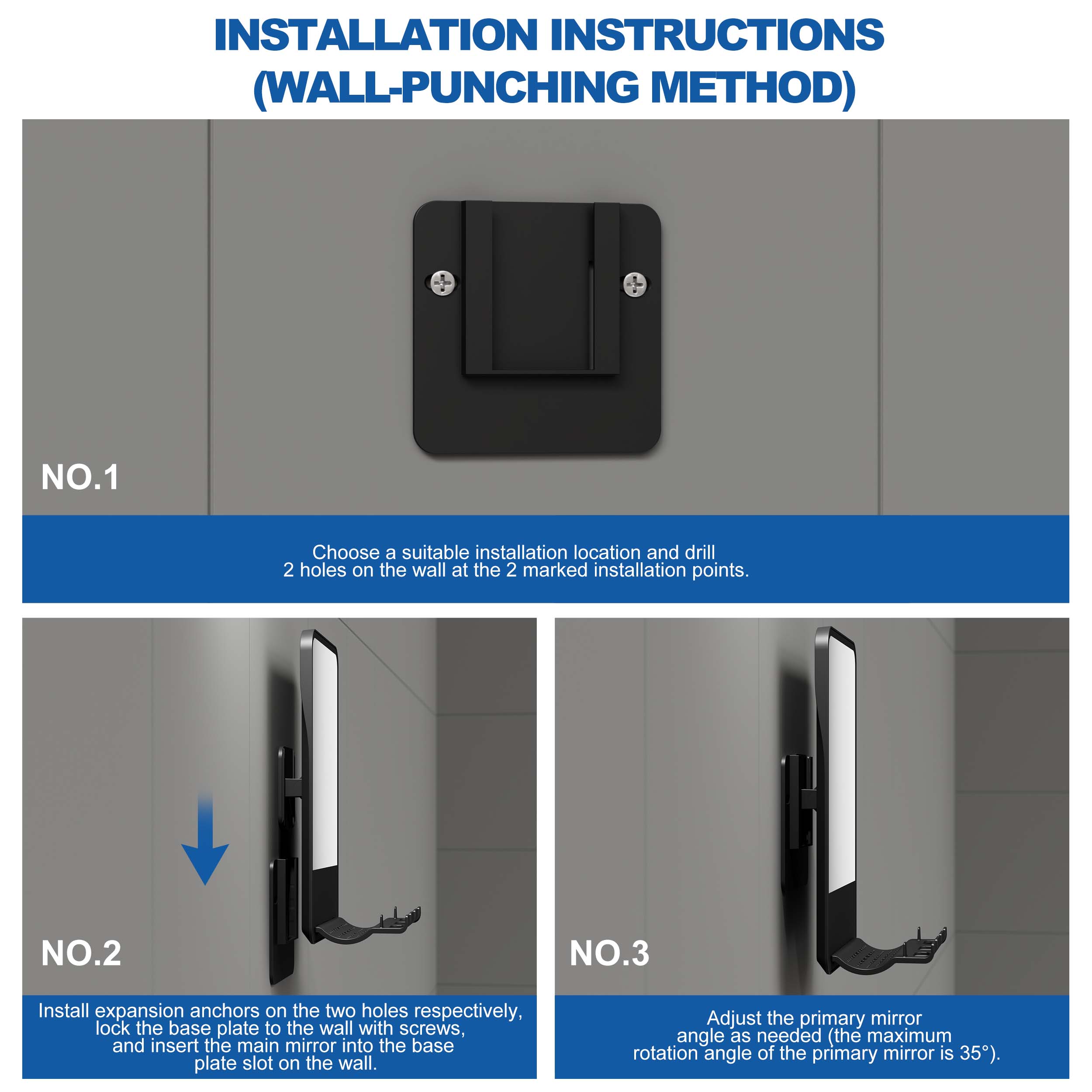 Bathroom Shower Mirror