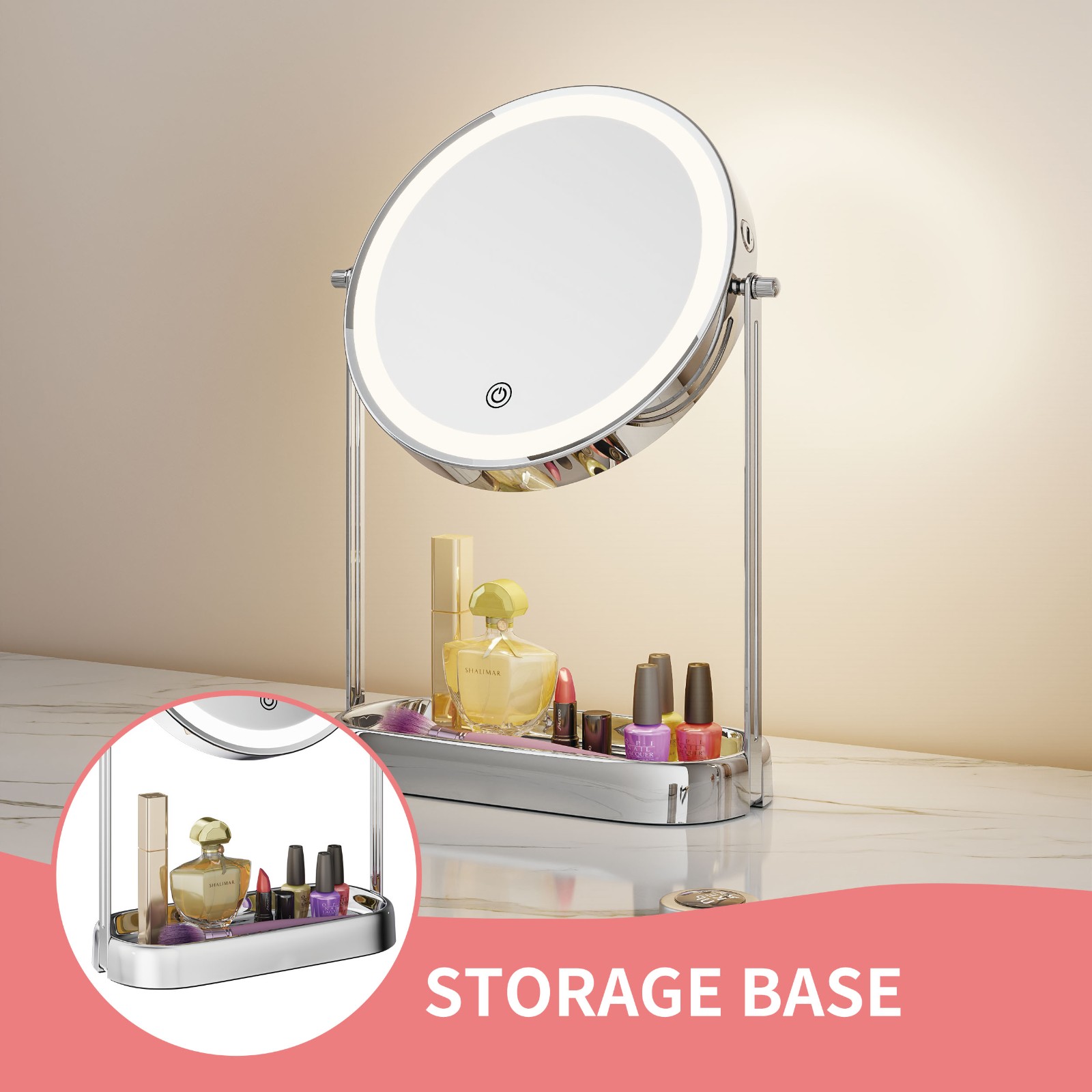 Table Makeup Mirror