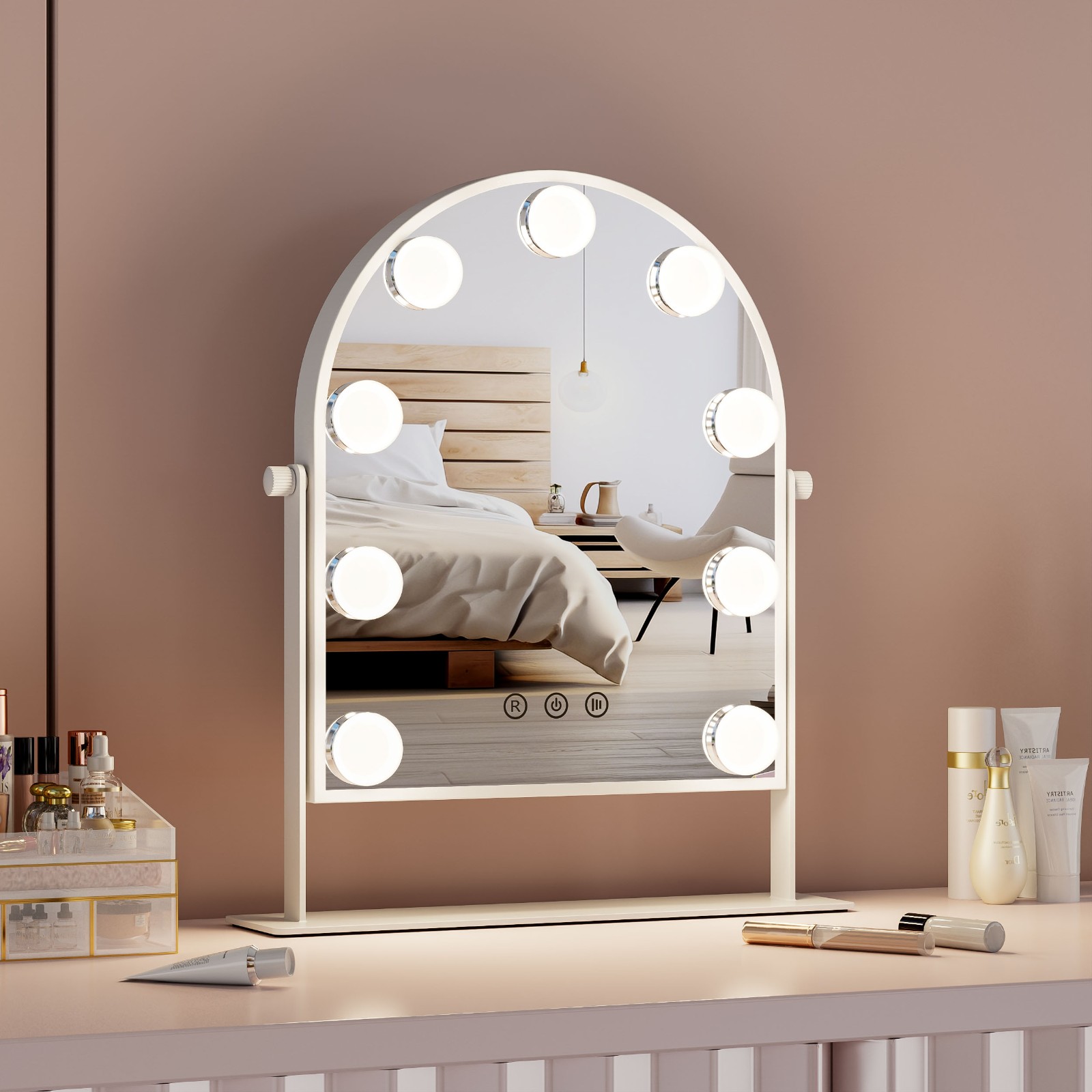 1735351380505392.jpg Arch Desktop Hollywood Vanity Mirror