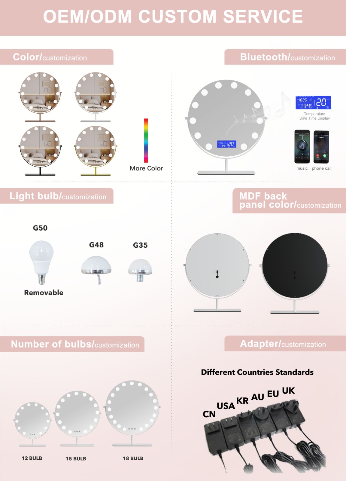 Circle Hollywood Mirror