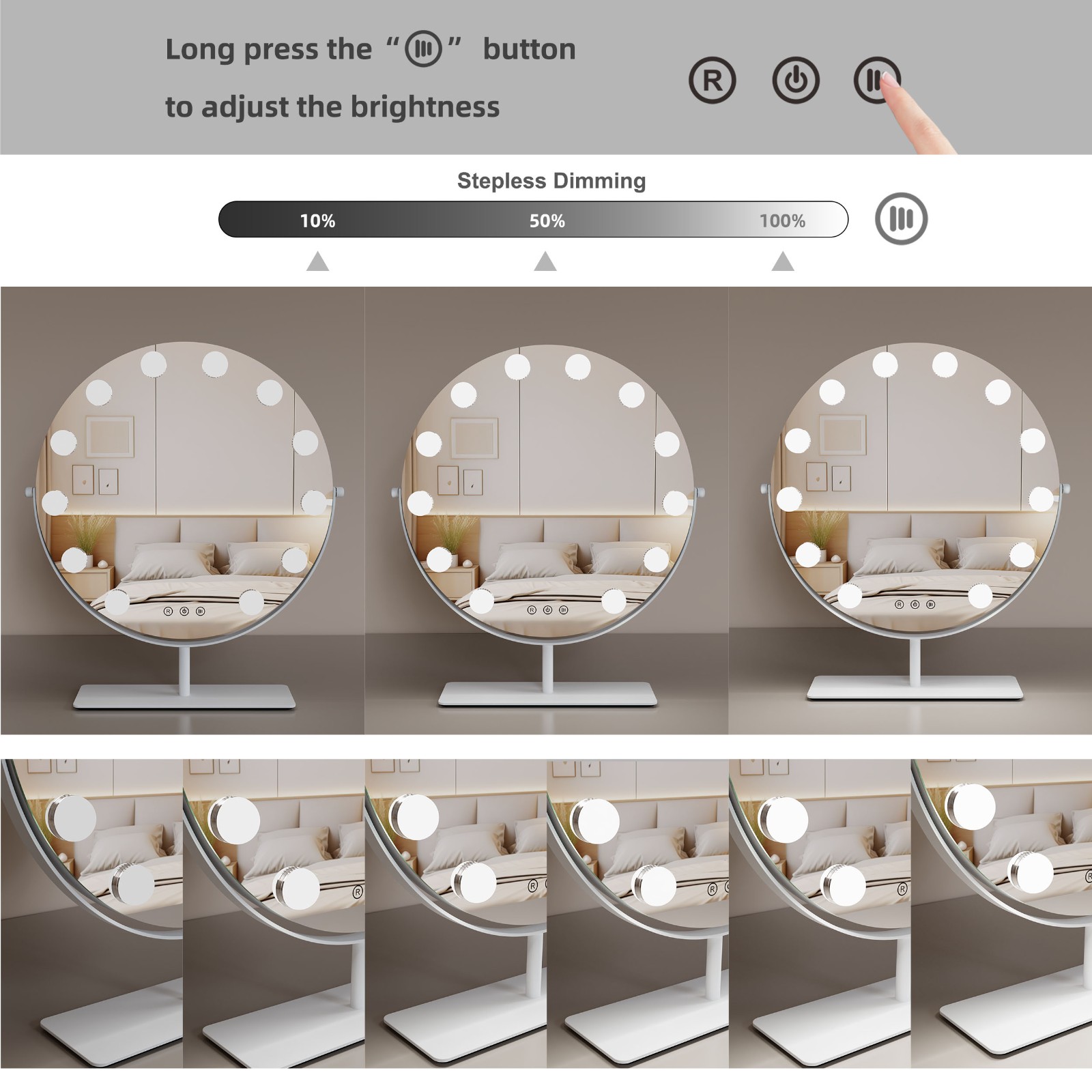 Hollywood Vanity Mirror