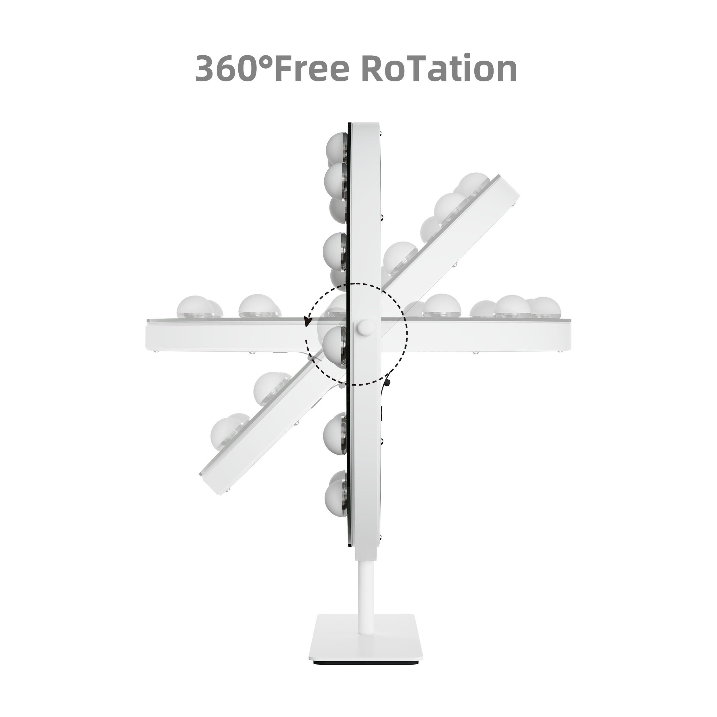 Circle Hollywood Mirror