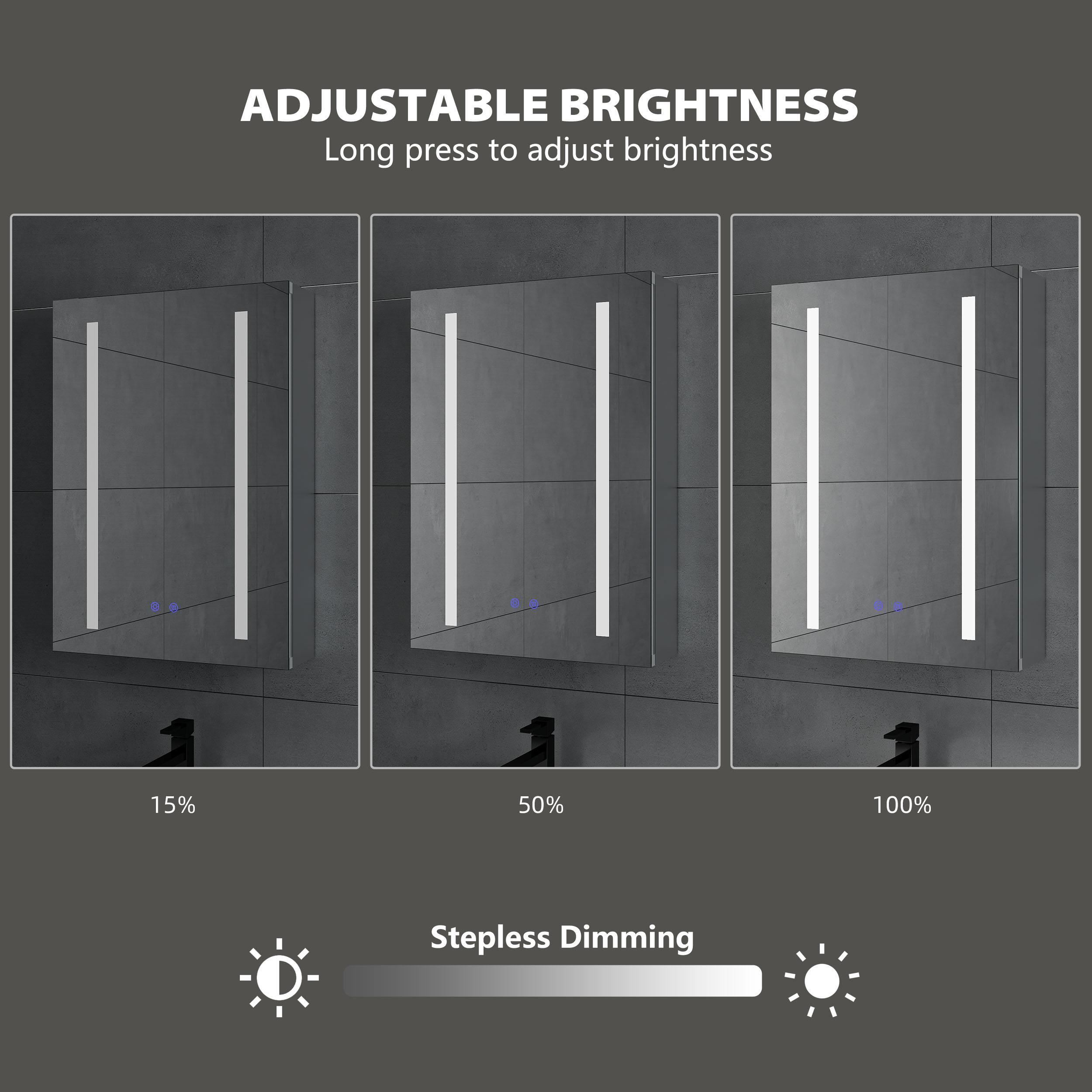 Bathroom Medicine Cabinet with Mirror