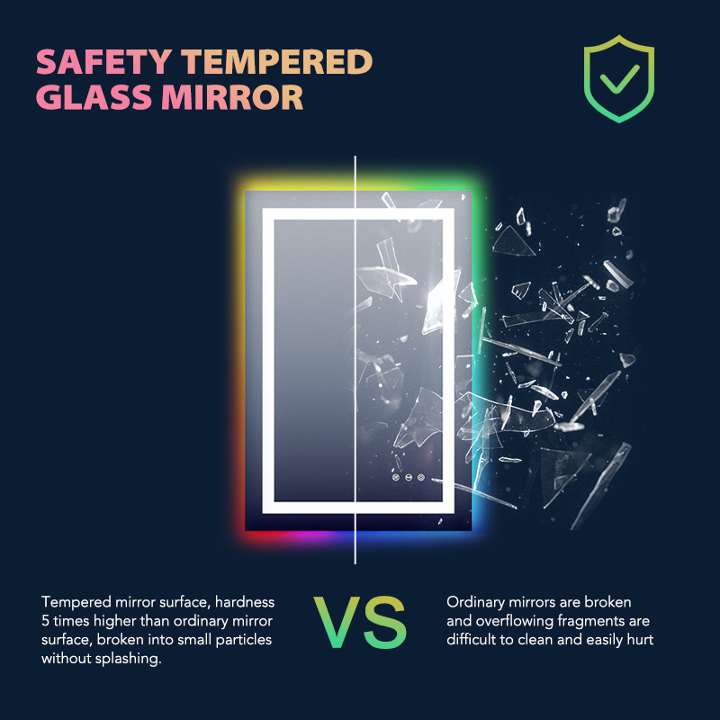 how to hang a bathroom mirror