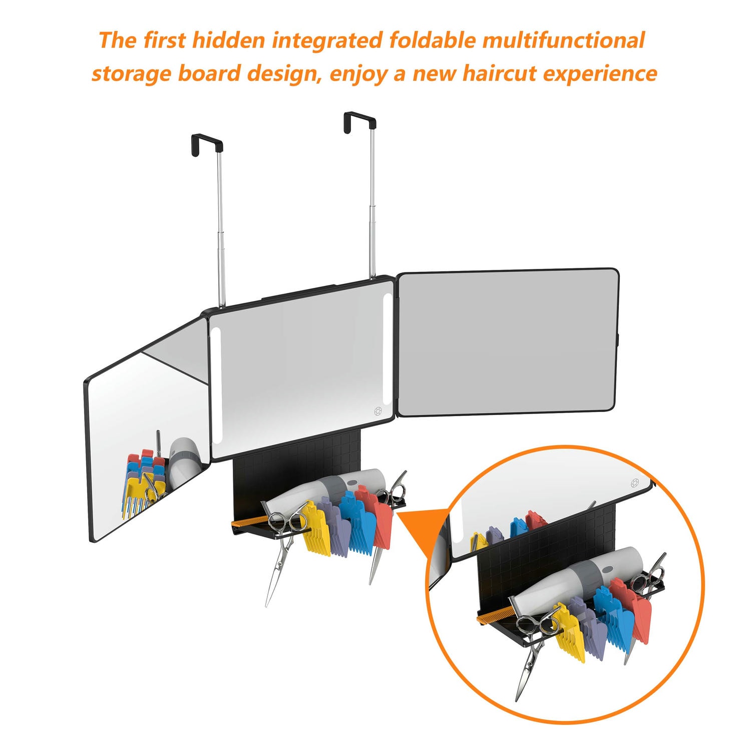 Barber Mirror Self Cut