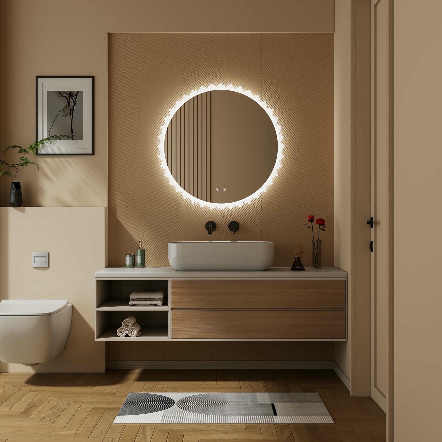 1746586678476536.jpg Round Bathroom Mirror